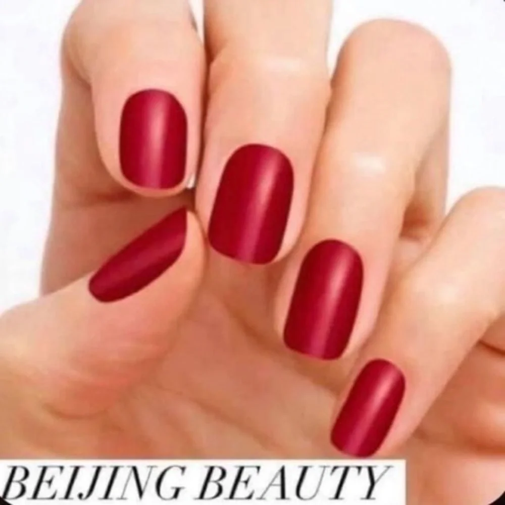 Color Street, Beijing Beauty, classic red nail